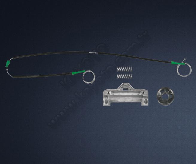 BMW E39 1995-2004 Cam Kriko Teli Arka Sol Sağ Tamir Takımı