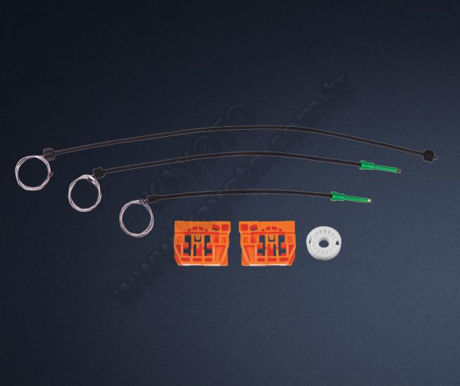 VW Caddy 2004-2015 Cam Kriko Teli Ön Sol Sağ Tamir Takımı